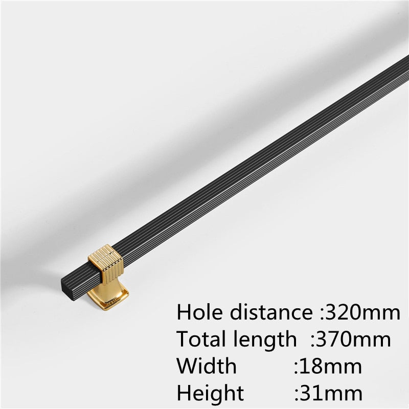 Two-colour Stitching European Wardrobe Cabinet Door Handles