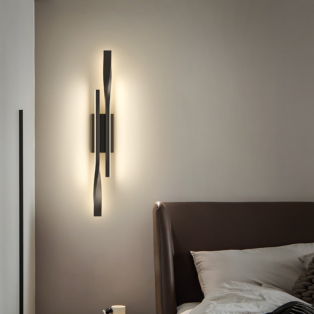 Luxury bedroom light room bedside wall lamp