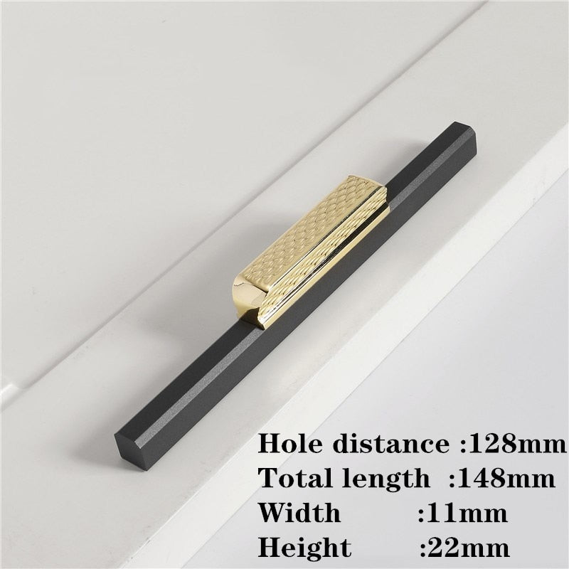 Black Gold Kitchen Cabinet Door Handles