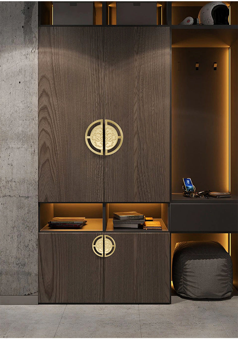 Home Style Luxury  Brushed Gold, Ancient Iron, Drawer and Wardrobe Handle