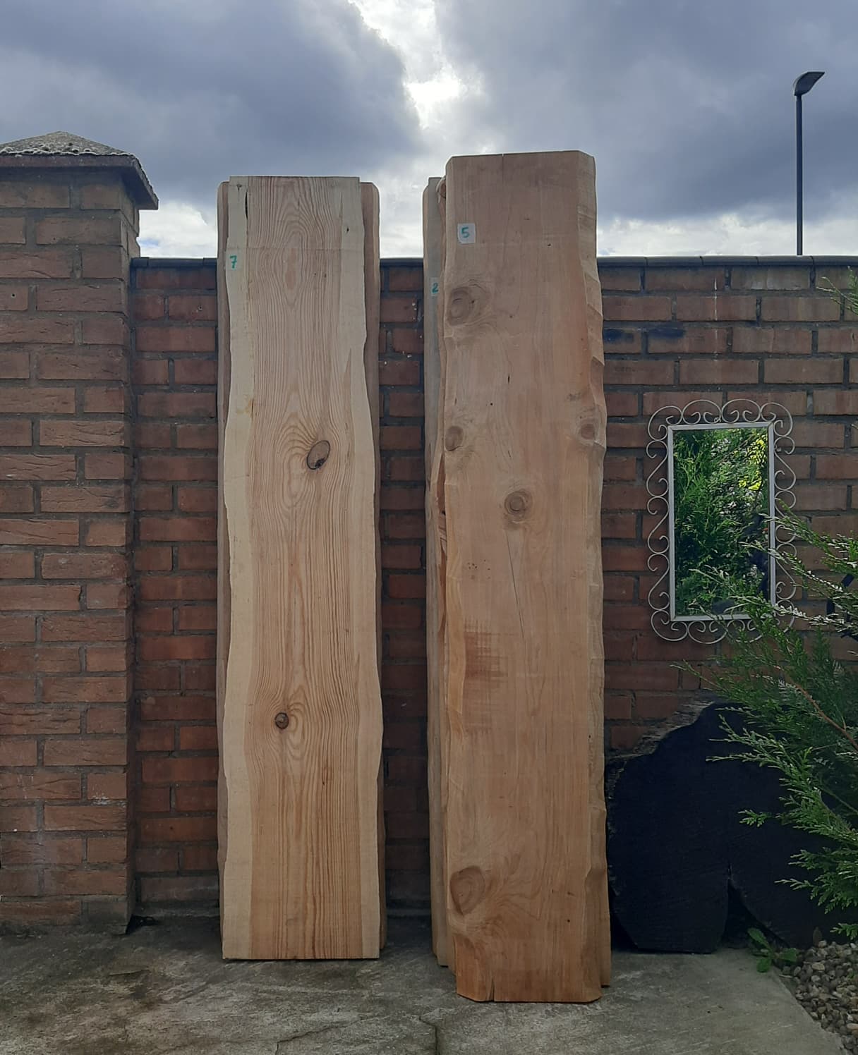 Clerence Sale !! Natural Live Edge Raw Wood for Tables, Benches, Console or Barn Doors