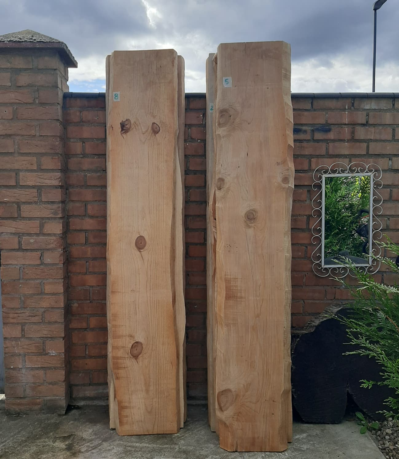 Clerence Sale !! Natural Live Edge Raw Wood for Tables, Benches, Console or Barn Doors