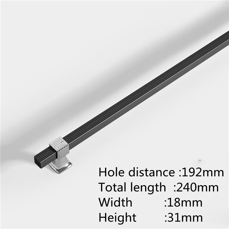 Two-colour Stitching European Wardrobe Cabinet Door Handles