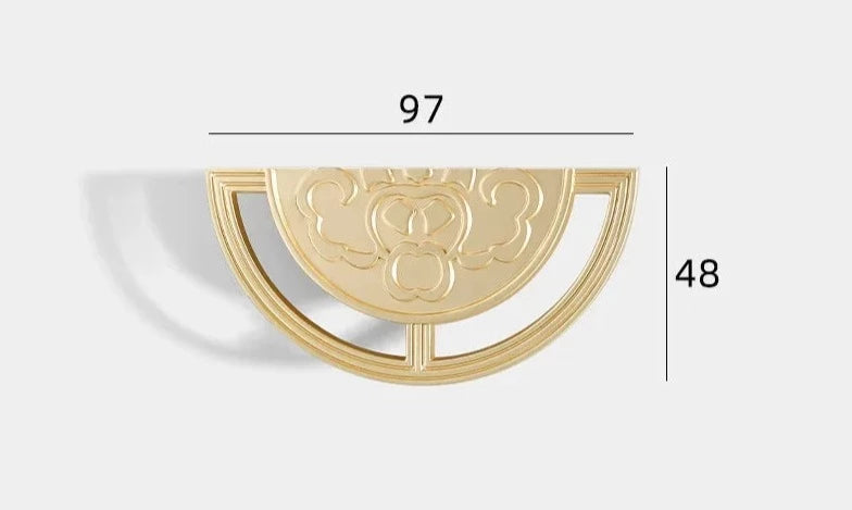 Home Style Luxury  Brushed Gold, Ancient Iron, Drawer and Wardrobe Handle