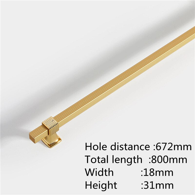 Two-colour Stitching European Wardrobe Cabinet Door Handles