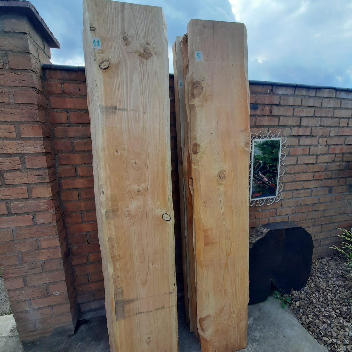 Clerence Sale !! Natural Live Edge Raw Wood for Tables, Benches, Console or Barn Doors