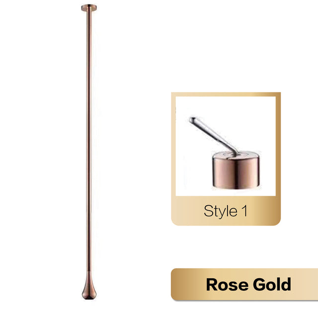 Water Drop Hang Ceiling Faucet Bathroom Basin Bathtub Tap Solid Brass ...