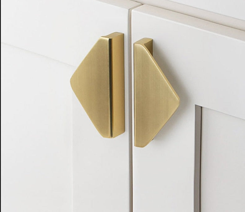 Home Style Cabinet Handles Black and Gold Kitchen Cupboard  Drawer  Door Furniture Handle