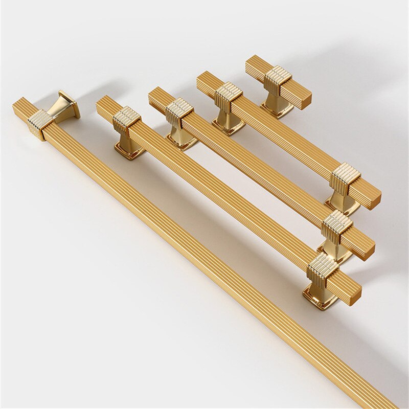 Two-colour Stitching European Wardrobe Cabinet Door Handles